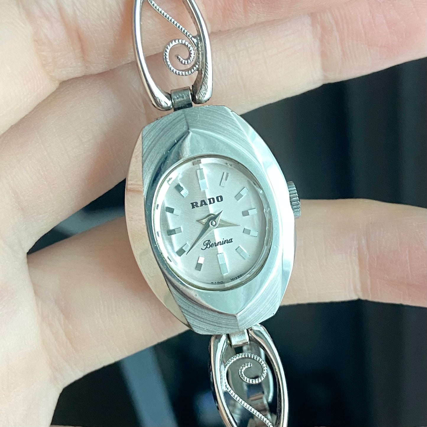 Rado Bernina Hand-Winding 1970s Vintage