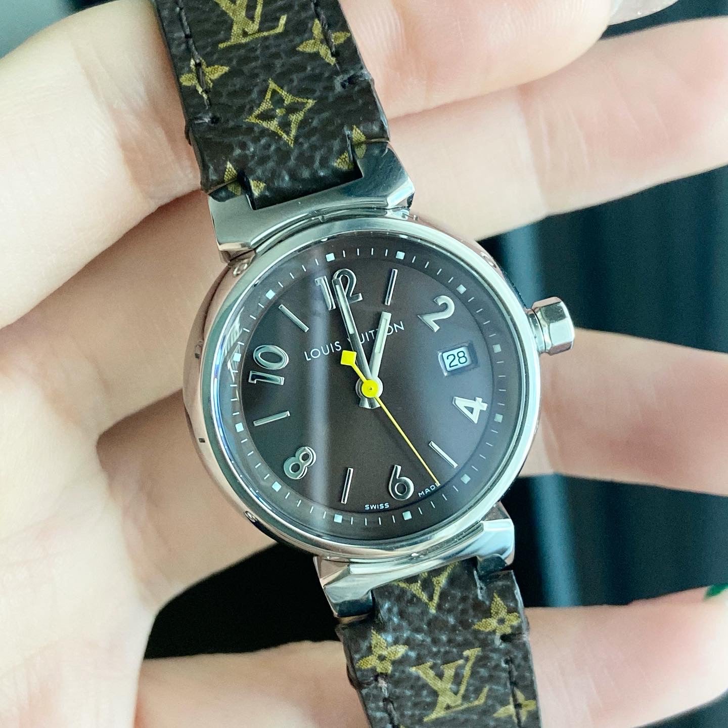 Louis Vuitton Q1211 Tambour Monogram