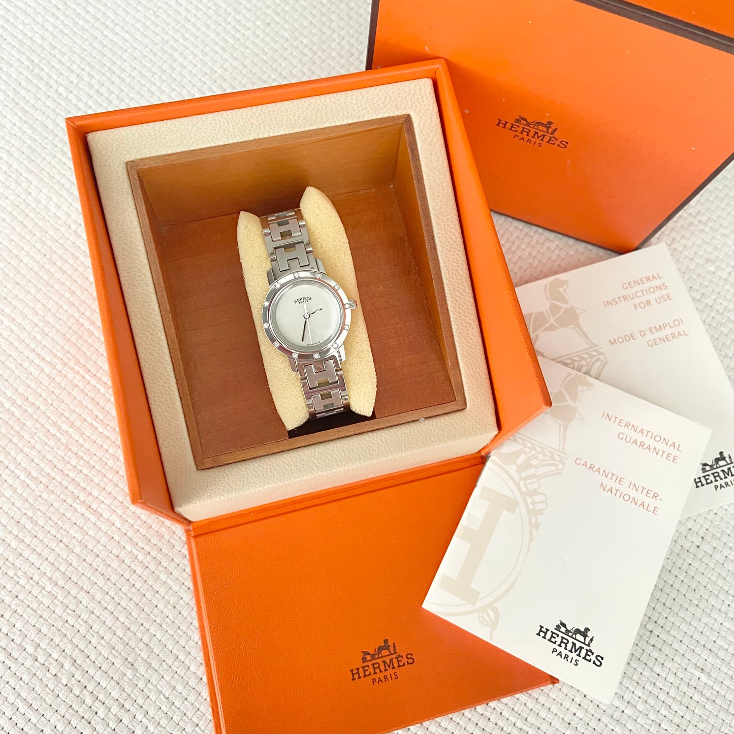 Hermès Clipper Diamonds