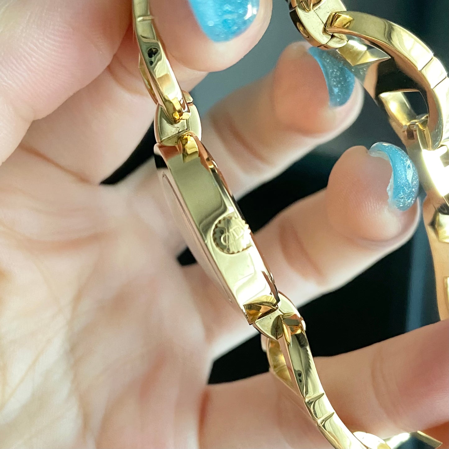 Christian Dior Round Malice Gold
