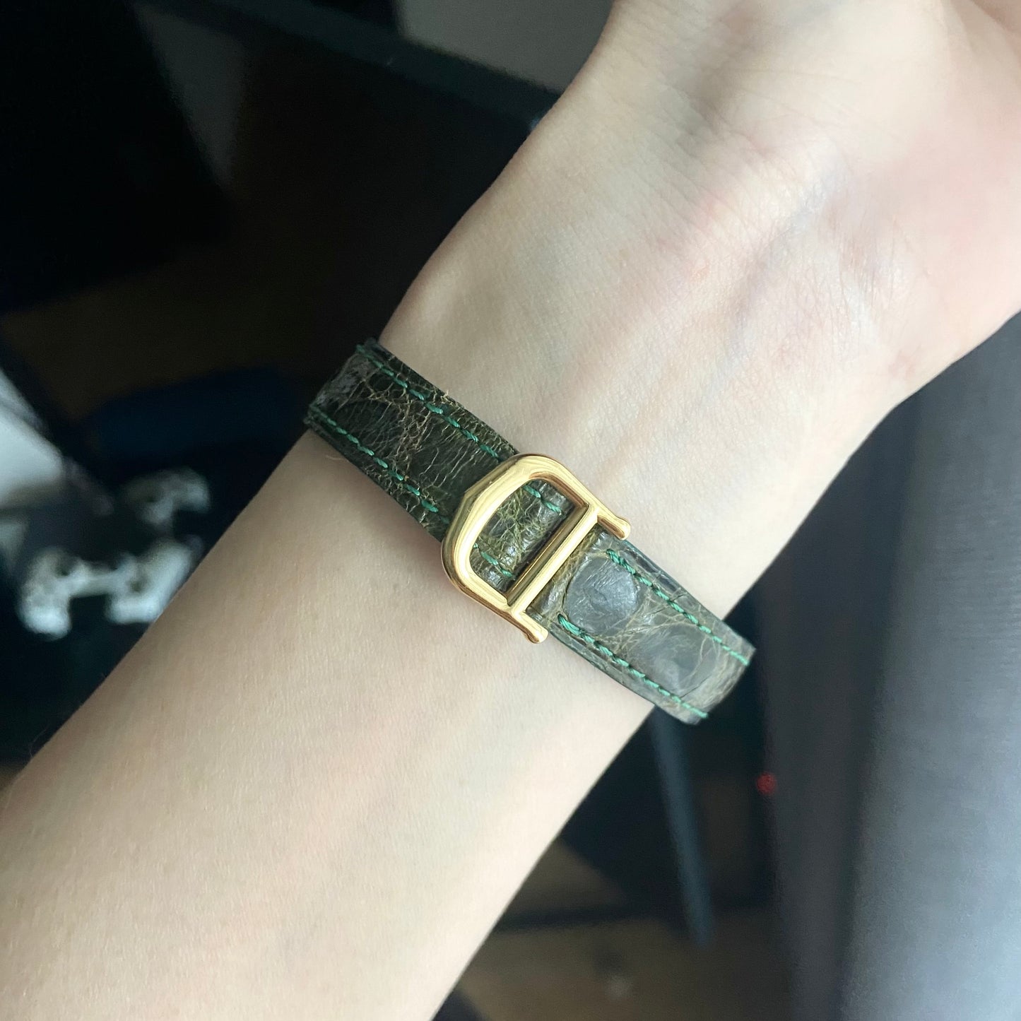 Cartier must de Cartier Verdôme Vermeil Vintge