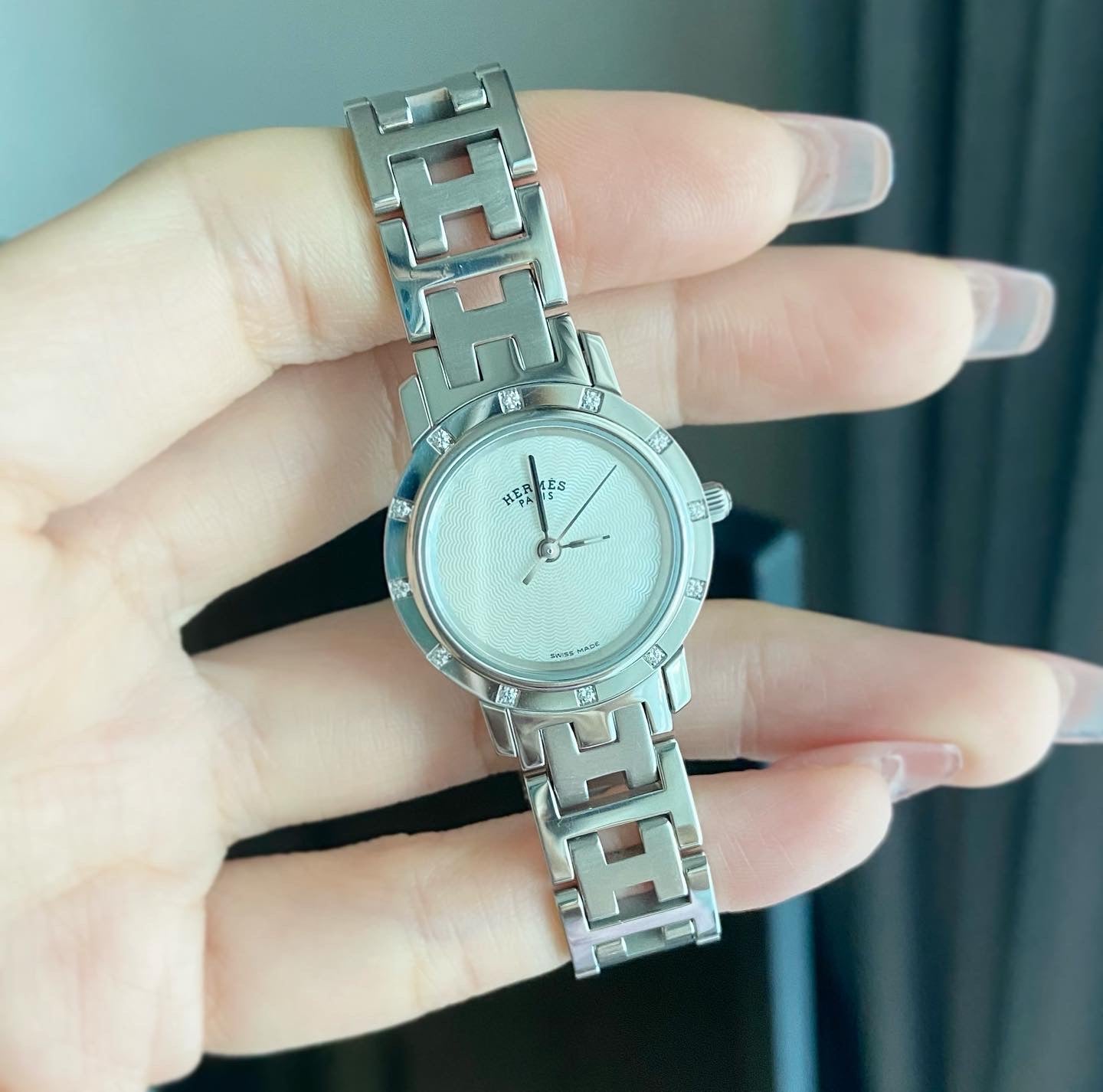 Hermès Clipper Diamonds