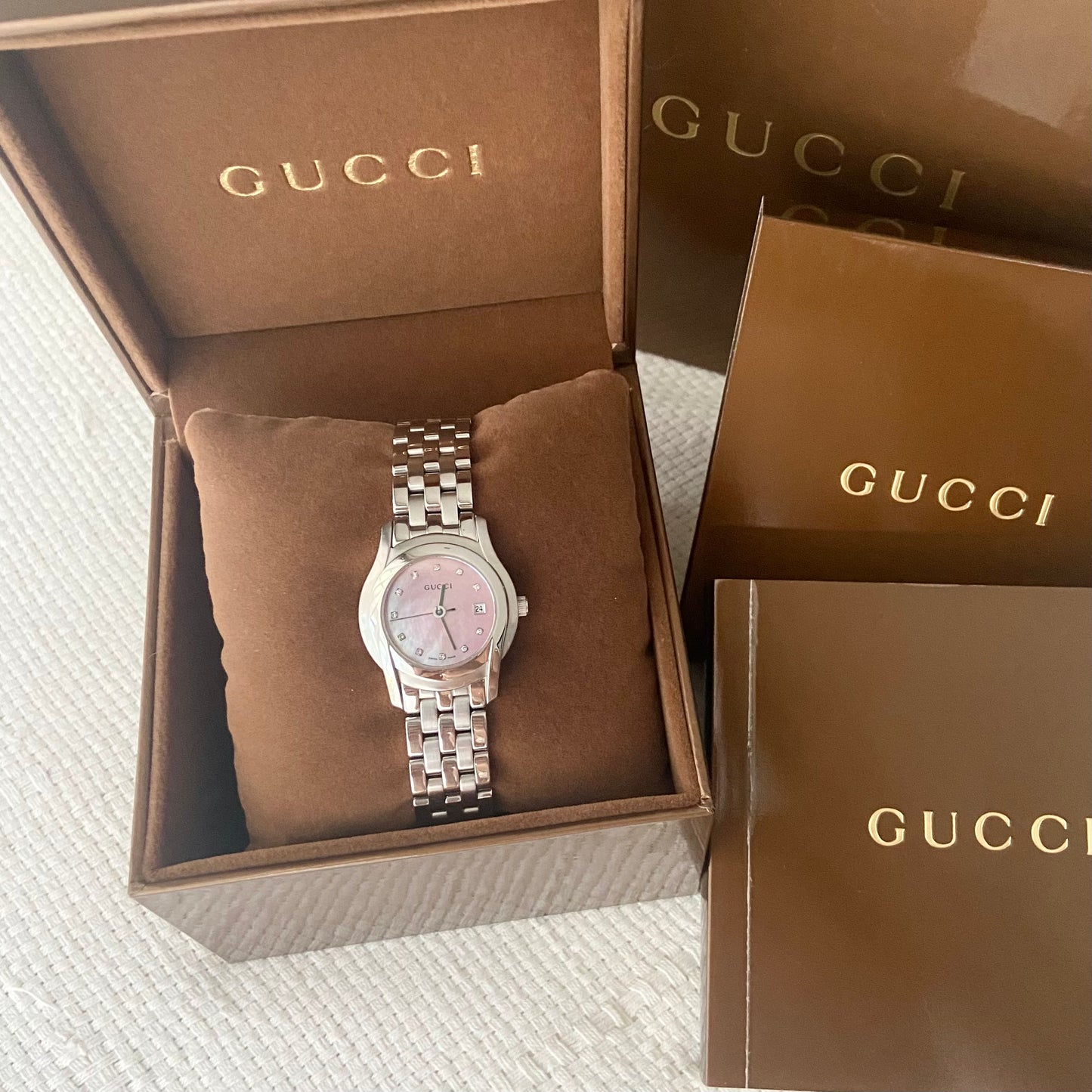 GUCCI G-Class Pink MOP