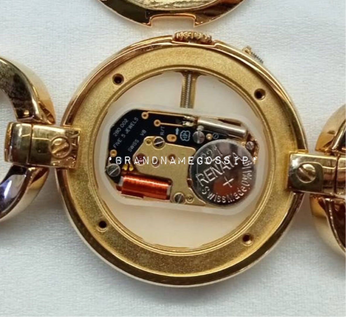Christian Dior Round Malice Gold