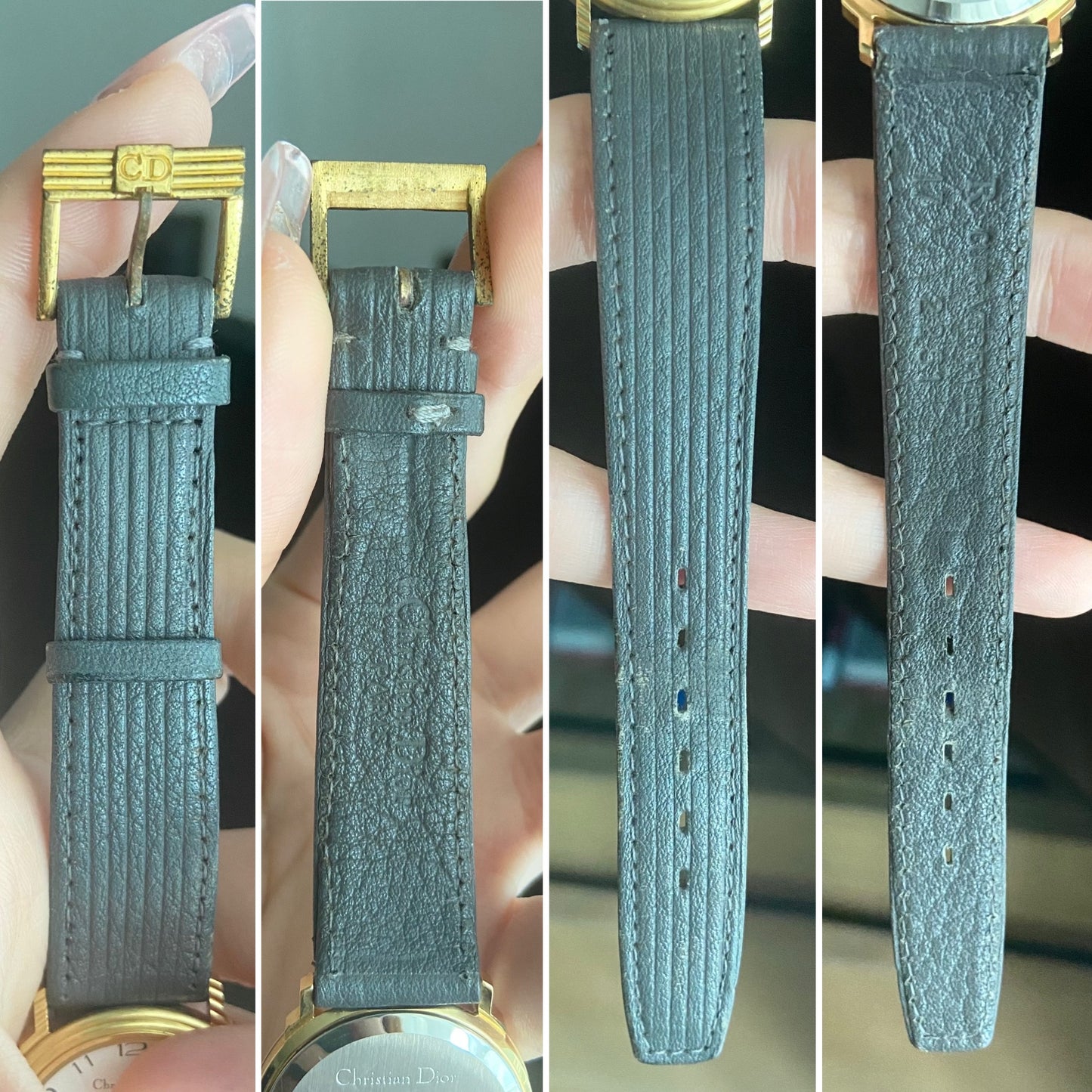 Christian Dior Gray Vintage