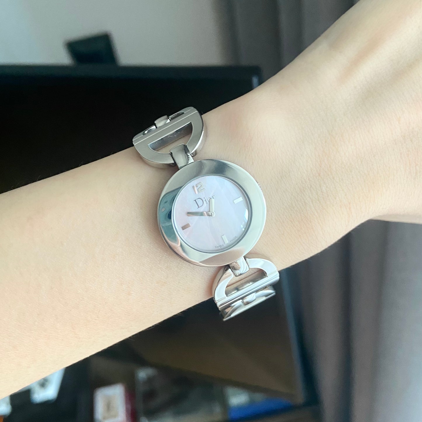 Christian Dior Round Malice Pink MOP