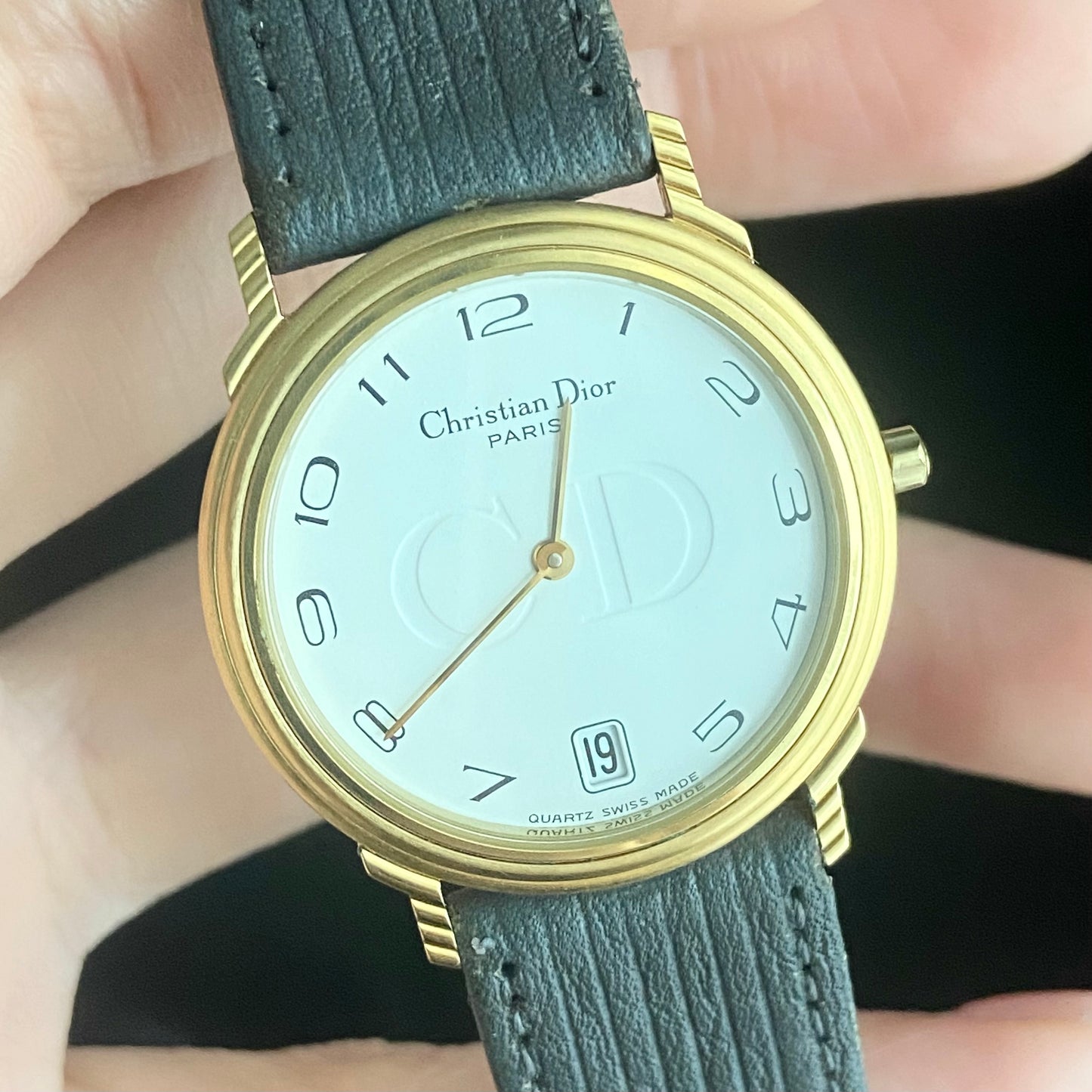 Christian Dior Gray Vintage