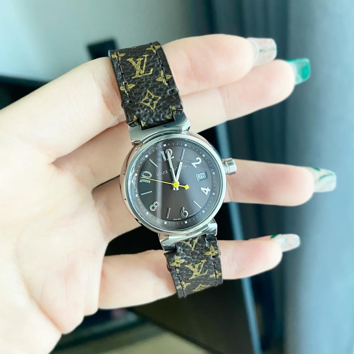 Monogram Louis Watch Band Tambour Watch Band Tambour Monogram