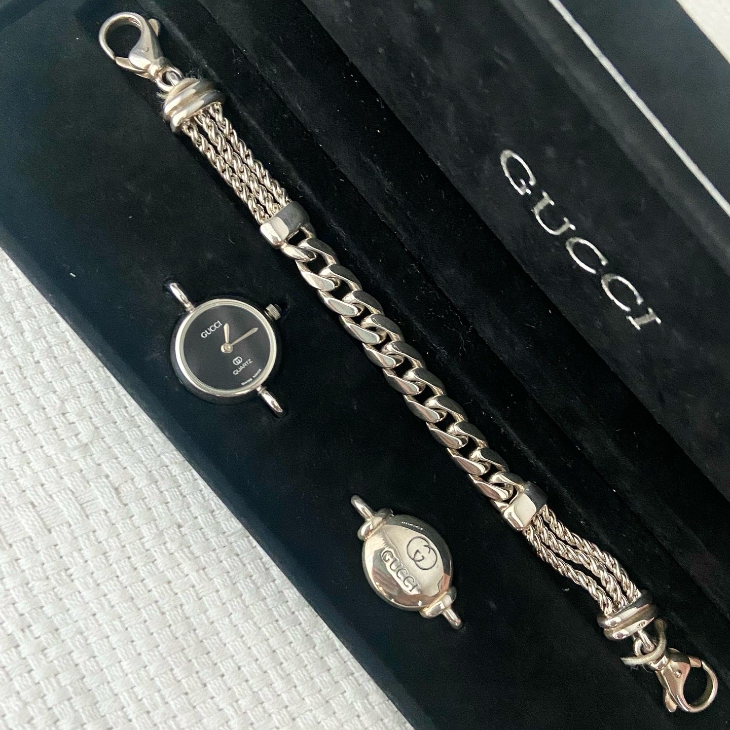 GUCCI 2900 Sterling Silver .925 Set