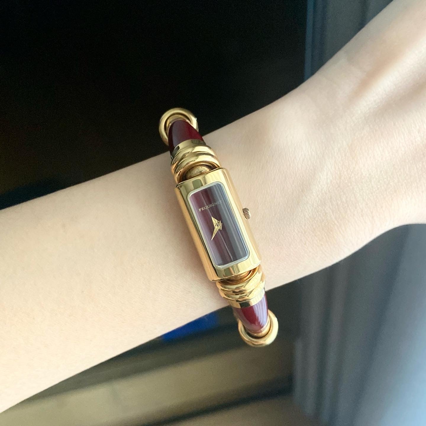 Emily Pequignet Burgundy