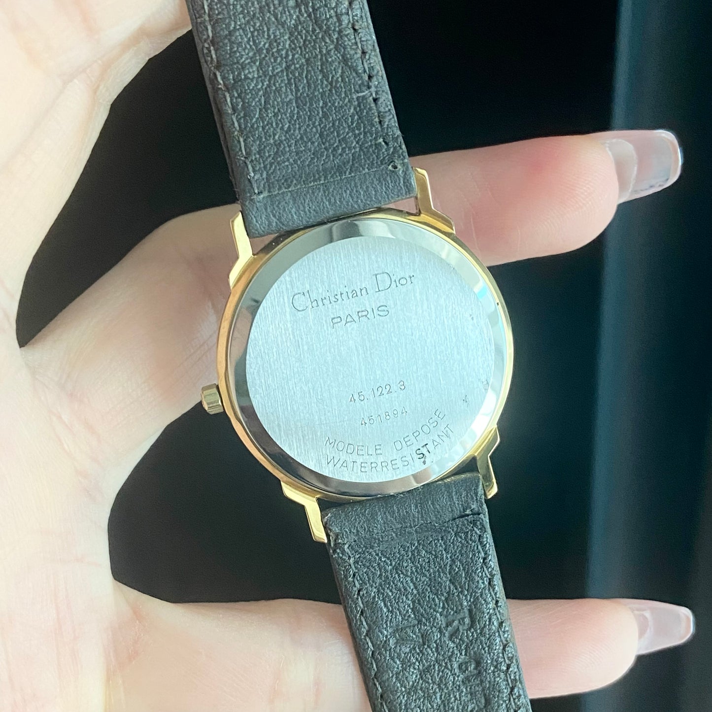 Christian Dior Gray Vintage