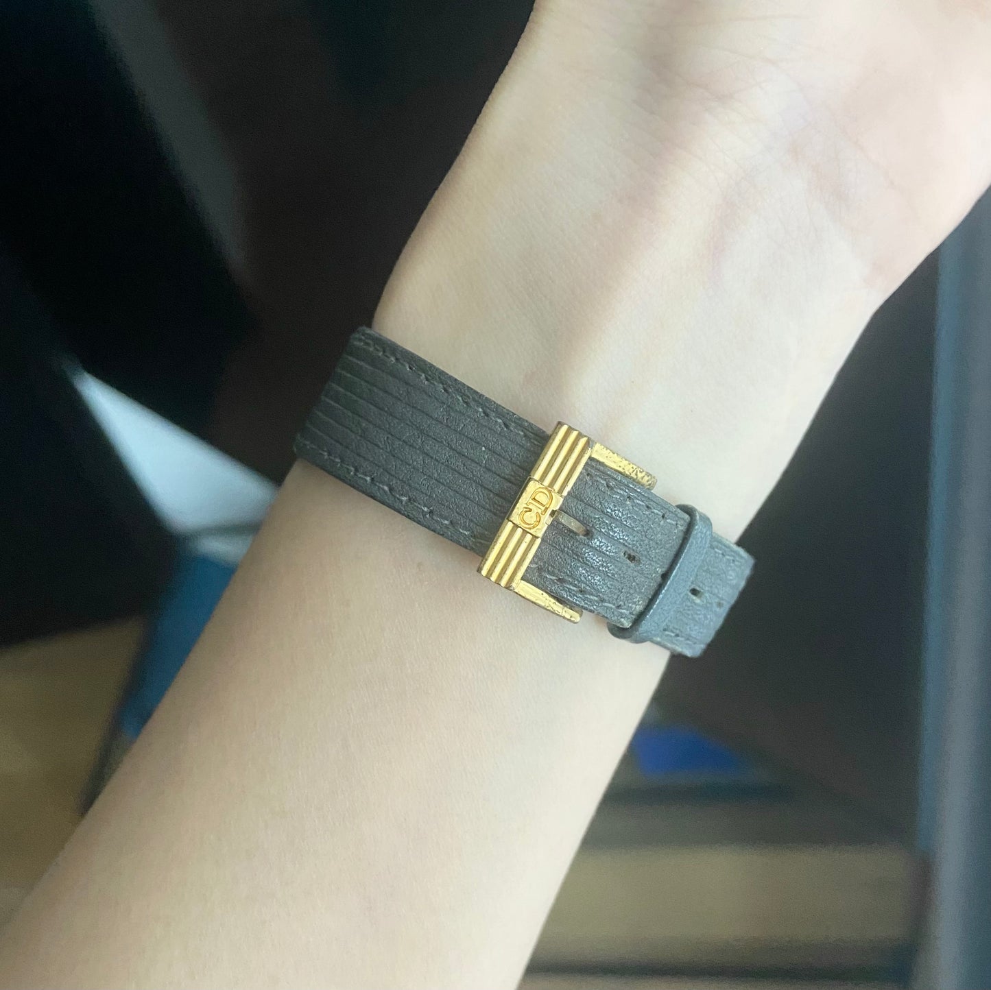 Christian Dior Gray Vintage