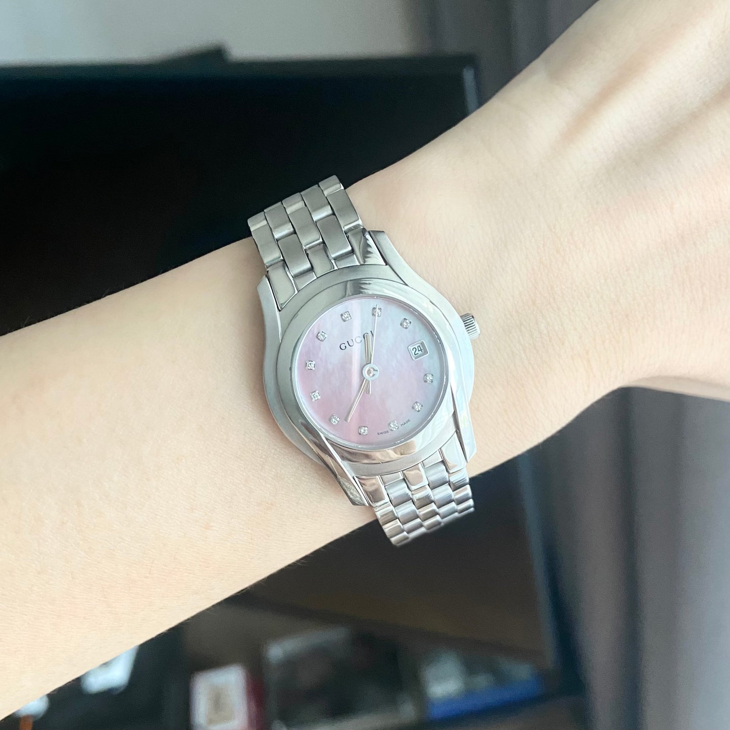 GUCCI G-Class Pink MOP