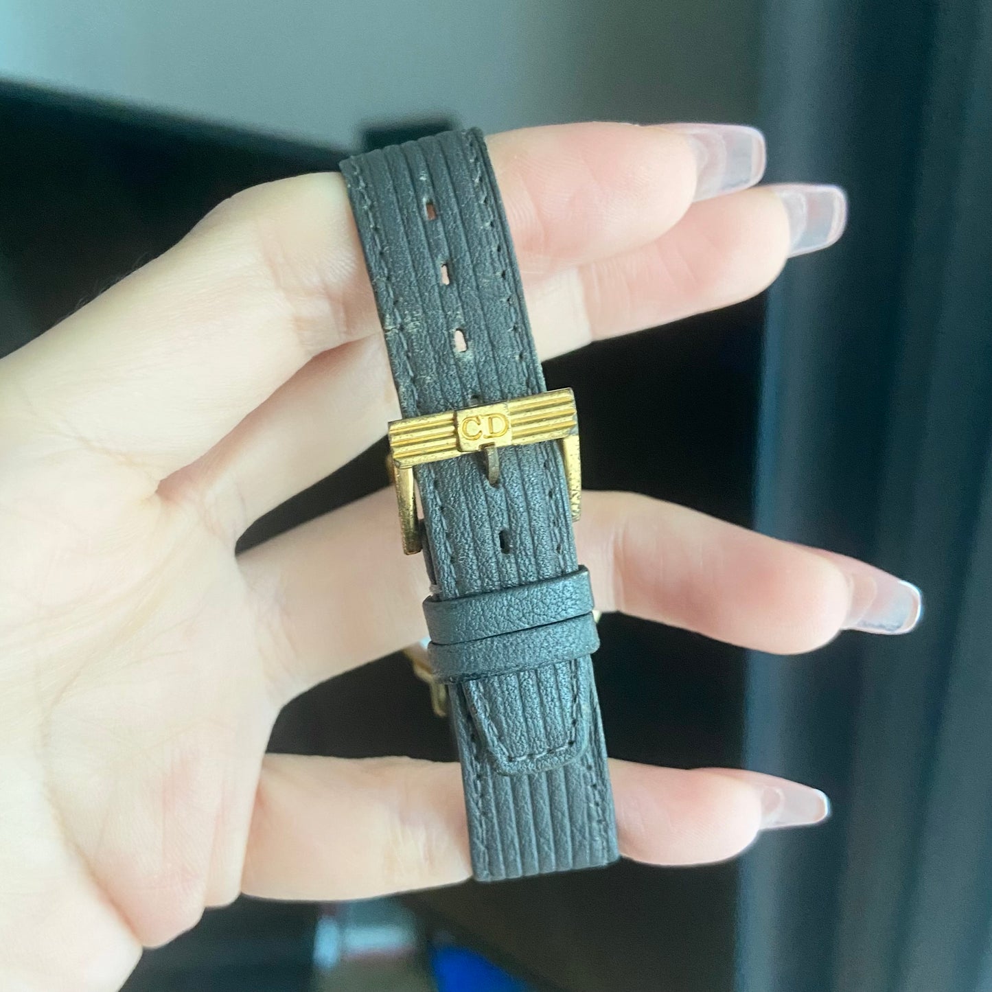Christian Dior Gray Vintage
