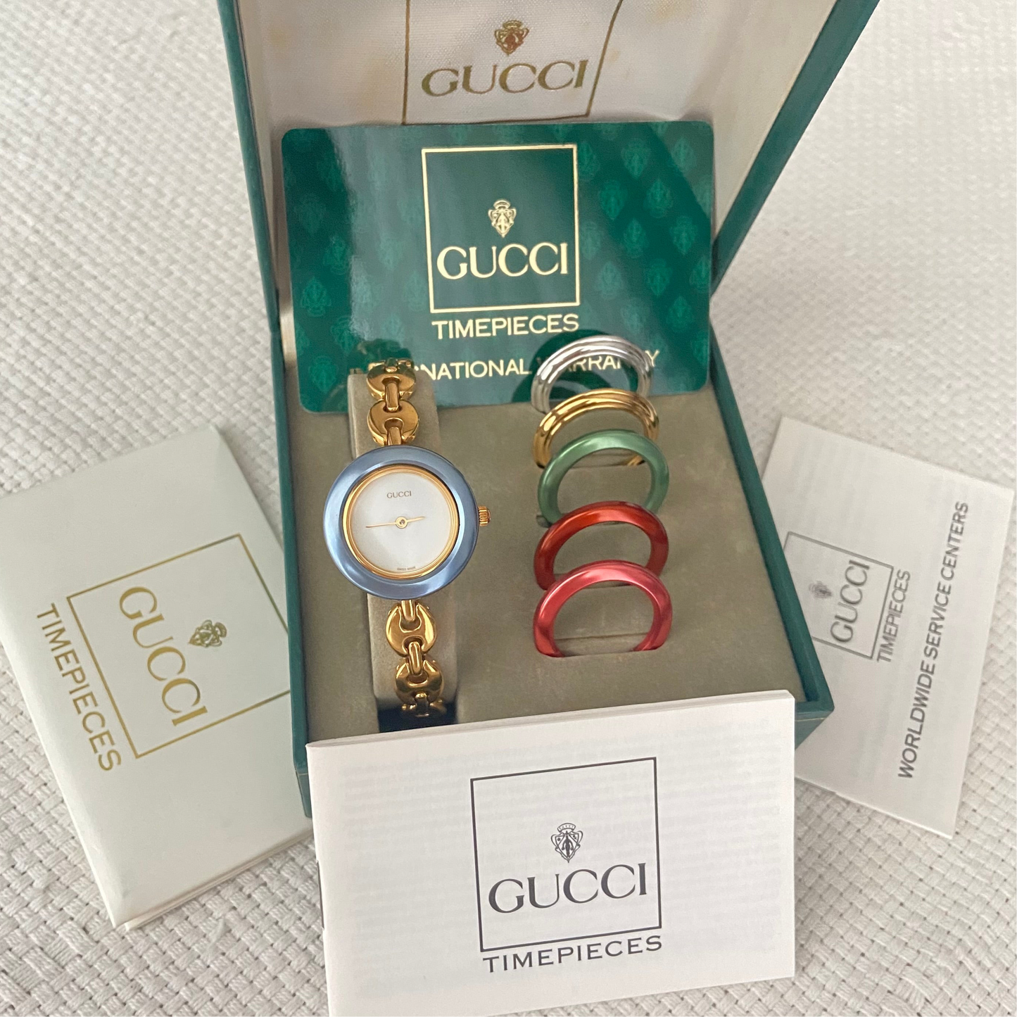GUCCI 11/12/2 Interchangeable bezel