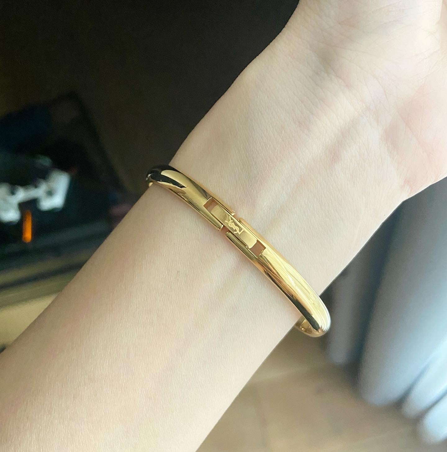 Yves Saint Laurent Heart Bangle