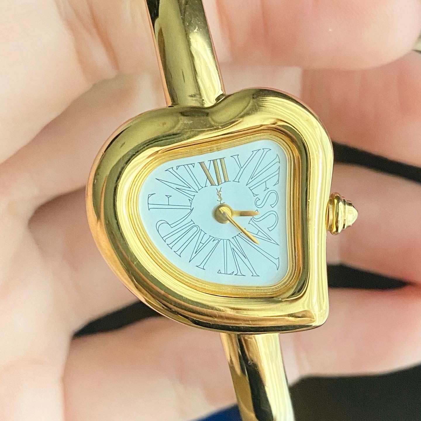 Yves Saint Laurent Heart Bangle