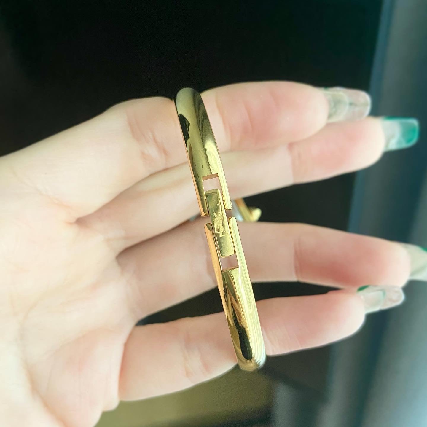 Yves Saint Laurent Heart Bangle