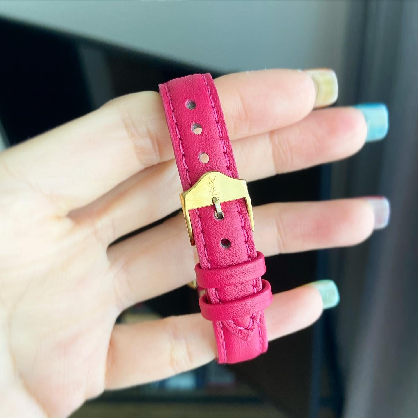 YSL Fuchsia Pink