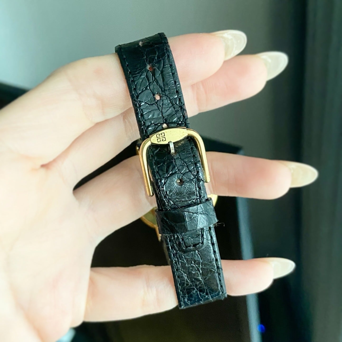 GIVENCHY Vintage with Unique Japanese Letters