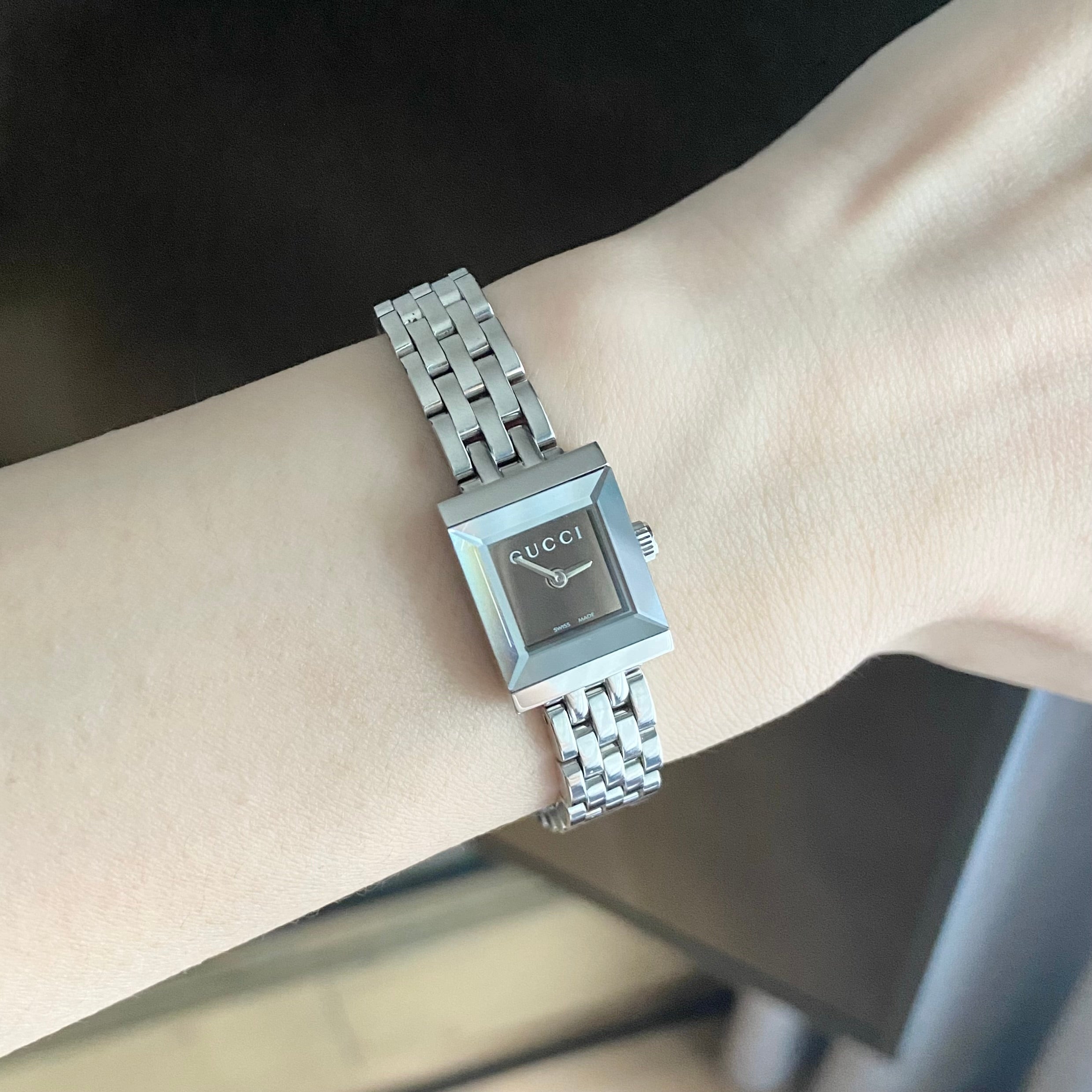 GUCCI G-Frame 128 Series YA128501 – Brand Name Gossip