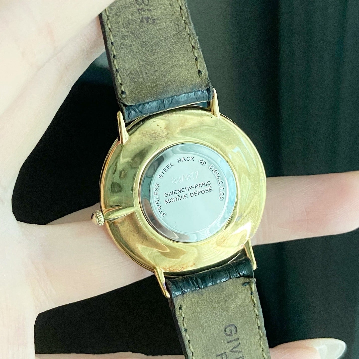 GIVENCHY Vintage with Unique Japanese Letters