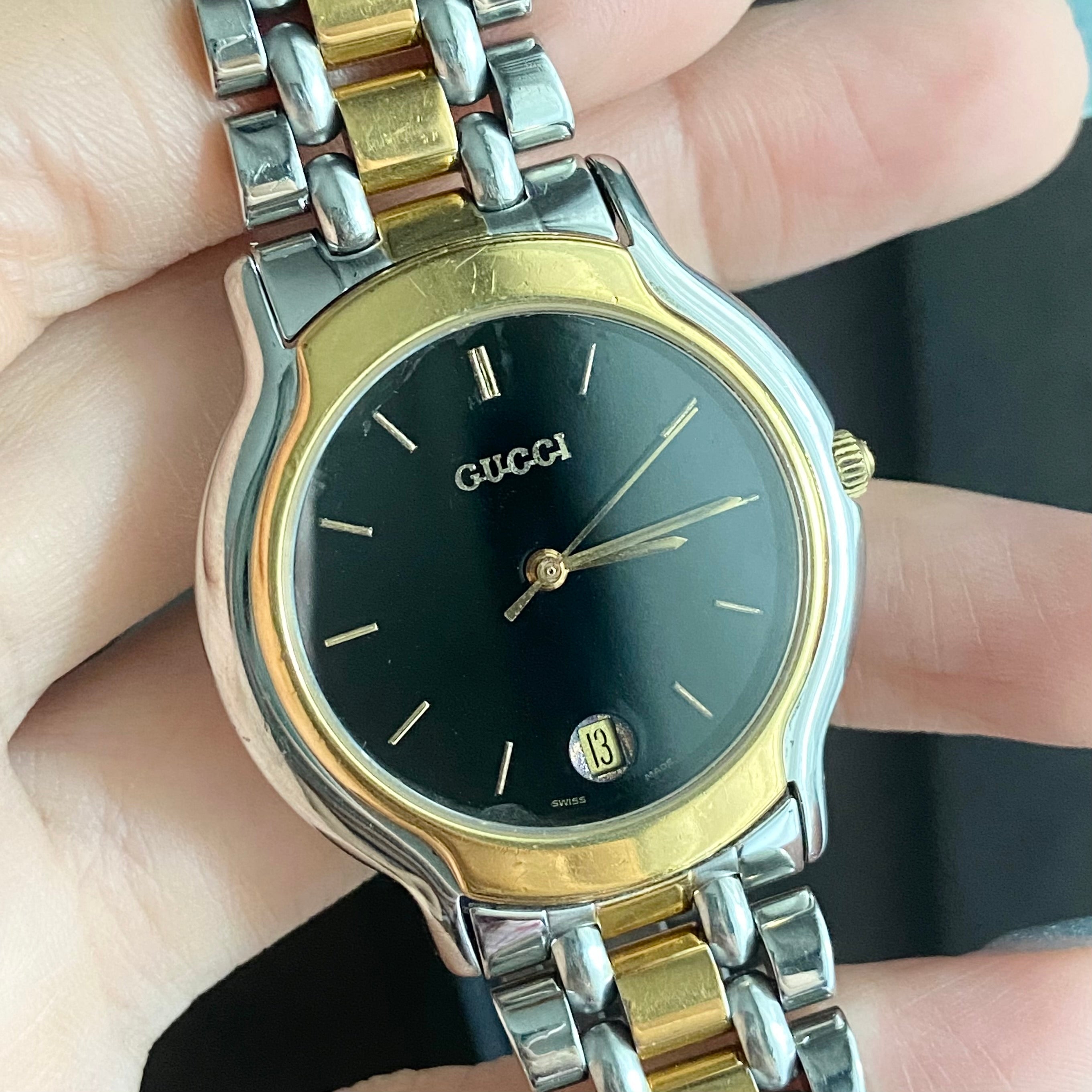 ヴィンテージ GUCCI グッチ 8000.2.M GUCCI 8000.2.M – Brand Name Gossip