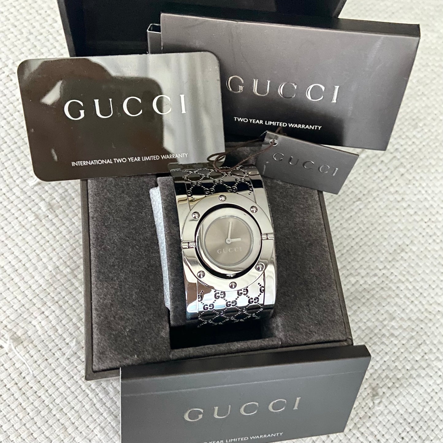 GUCCI Twirl 112 Brown
