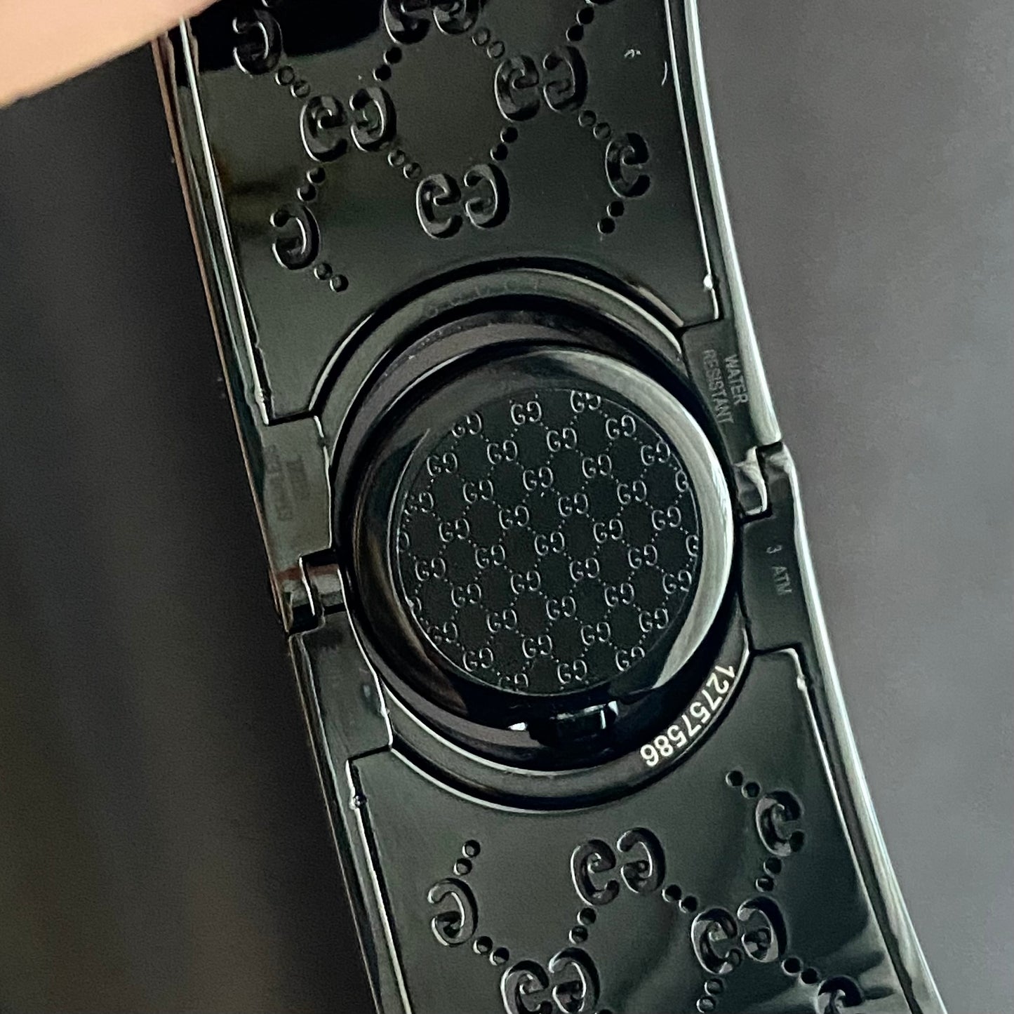 GUCCI 112 Twirl So Black