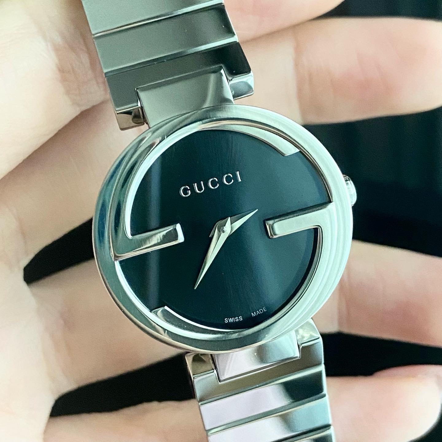 GUCCI 133.5 Interlocking-G BLK